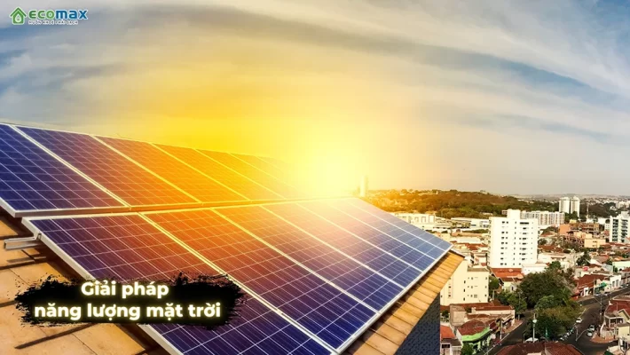 giải pháp năng lượng mặt trời làm nóng nước