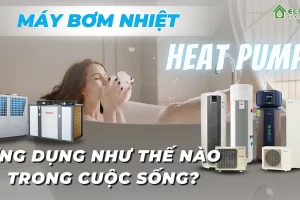 Máy bơm nhiệt Heat Pump được ứng dụng như thế nào trong cuộc sống con người