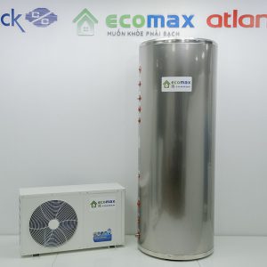 may nuoc nong trung tam heat pump 500 lit ecomax